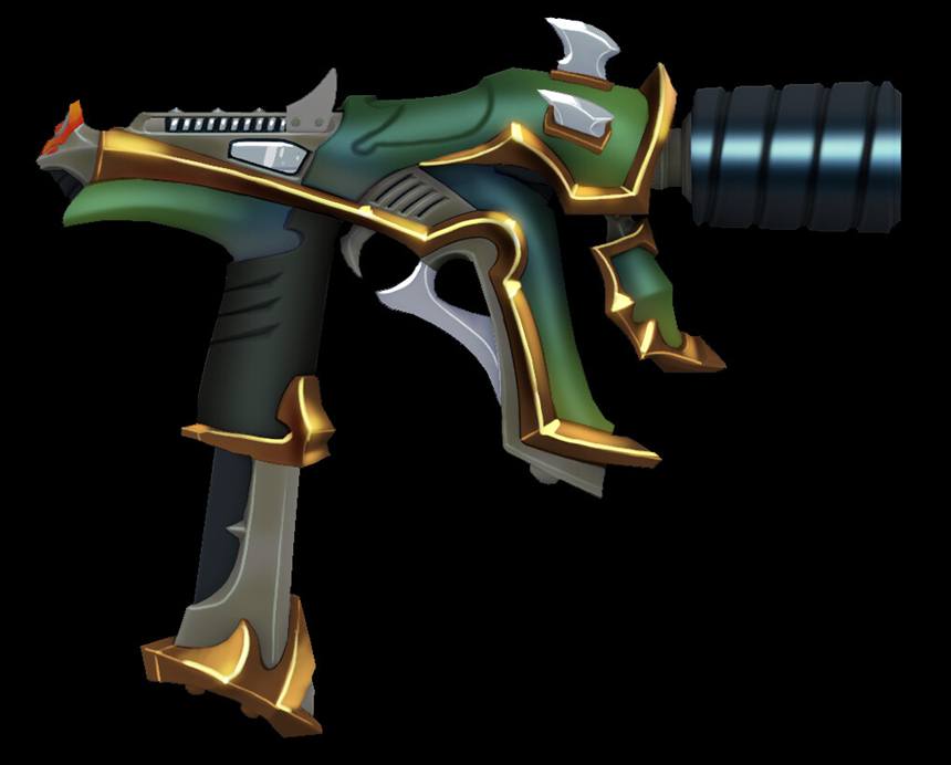 Weapons, Recoil Patterns and Balance, figure 1