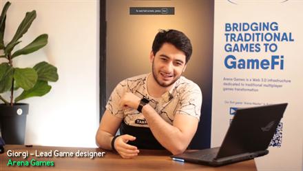 Game design video series, still frame