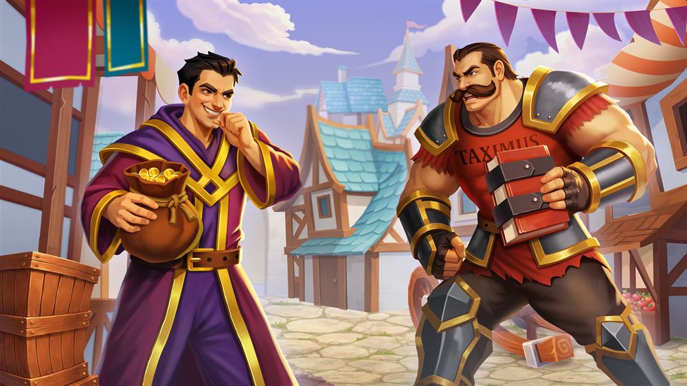 Medieval Tax Evasion Simulator key art